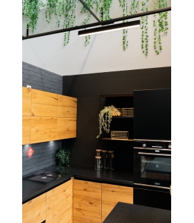 Oprawa liniowa LED HIERRO HR-MH-WW-B-RM 28W 570mm - 2900lm czarna