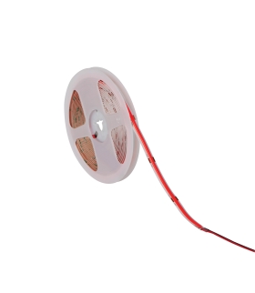 Taśma LED STRIP LCOB 24V 10,5W/M IP00 R barwa czerwona 5m