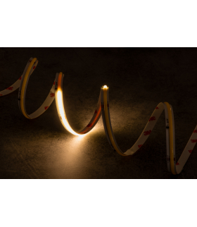 Taśma LED LCOB DIGITAL 11W/M 24V IP65 WW barwa ciepła 5m