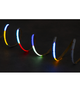 Taśma LED LCOB DIGITAL 16W/M 24V IP00 RGB