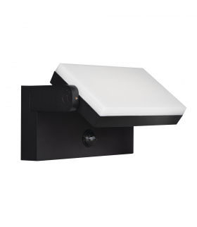 Oprawa elewacyjna XERTO EL SE 20W z czujnikiem ruchu regulacja barwy świecenia IP44 czarna ruchomy moduł