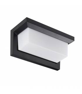 Oprawa elewacyjna LERTO LED EL 12W IP54 czarna barwa neutralna