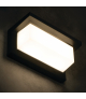 Oprawa elewacyjna LERTO LED EL 12W IP54 czarna barwa neutralna