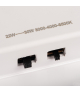 Plafoniera LED VARSO 22-30W CCT O IP54 z mikrofalowym czujnikiem ruchu okrągła zmienna moc i barwa światła