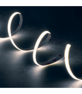Taśma LED LCOB 2LINES 28W/M 24V IP00 CW barwa zimna 5m