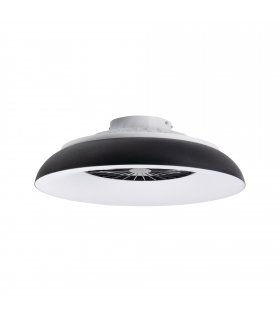 Oprawa z wentylatorem PLAVE PAN60 CCT+RGB B z regulacją barwy i natężenia światła pilot czarna