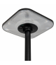 Oprawa solarna LED PARENO SLR 25W CCT B IP54 zmienna barwa świecenia czarna