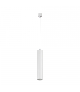 Wisząca oprawa na szynoprzewód ATL 1F PEND30 GU10 W biała