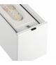 Oprawa liniowa LED ALIN LED IP55 10W AL55 SL WW MAT B NT barwa ciepła czarna