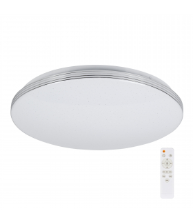 Plafoniera LED EXATE 38W CCT zmienna barwa świecenia okrągła biała