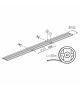 Taśma LED LCOBC 3W/M 12V IP00 EW barwa extra ciepła 50m