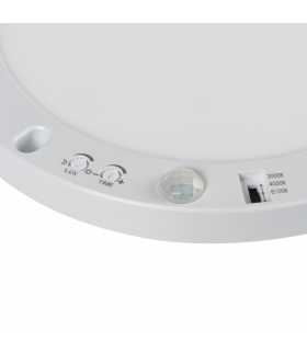 Oprawa typu downlight ERGA 10-18W CCT W z czujnikiem ruchu zmienna barwa światła biała