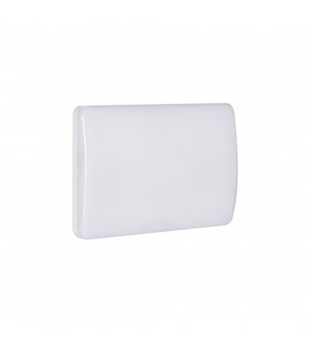 Plafoniera LED PORTOS CCT M10W TSE IP65 biała czujnik zmierzchu z numerami do naklejenia