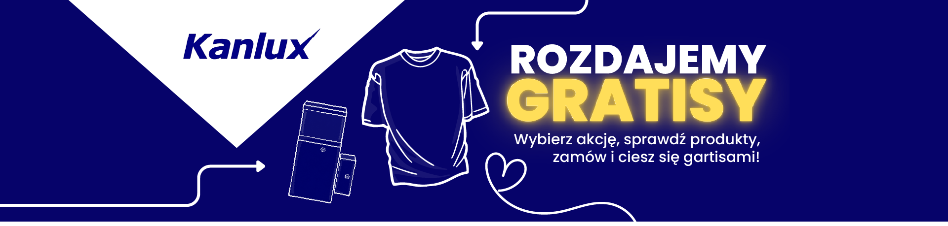 Promocje Kanlux24, rozdawane gratisy przy zakupie wybranych produktów